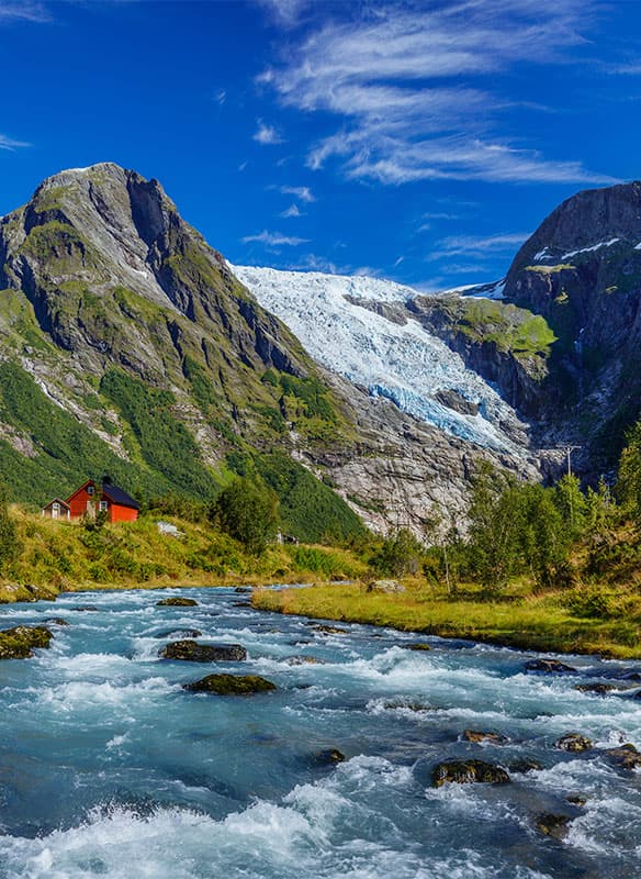 Autumn Fjords of Norway